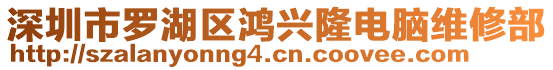 深圳市羅湖區(qū)鴻興隆電腦維修部