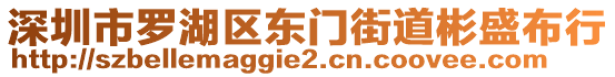 深圳市羅湖區(qū)東門街道彬盛布行