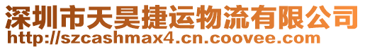 深圳市天昊捷運物流有限公司