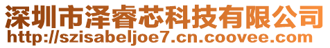 深圳市澤睿芯科技有限公司