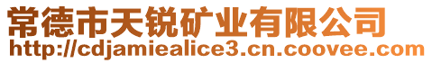 常德市天銳礦業(yè)有限公司