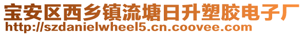 寶安區(qū)西鄉(xiāng)鎮(zhèn)流塘日升塑膠電子廠