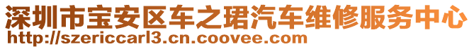 深圳市寶安區(qū)車之珺汽車維修服務(wù)中心