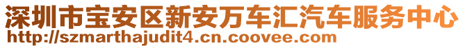 深圳市寶安區(qū)新安萬車匯汽車服務中心