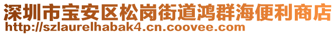 深圳市寶安區(qū)松崗街道鴻群海便利商店