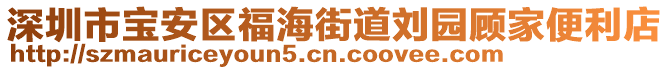 深圳市寶安區(qū)福海街道劉園顧家便利店
