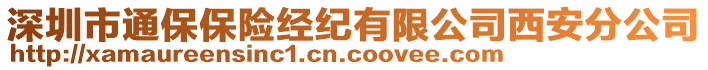 深圳市通保保險(xiǎn)經(jīng)紀(jì)有限公司西安分公司