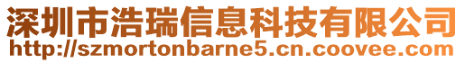 深圳市浩瑞信息科技有限公司