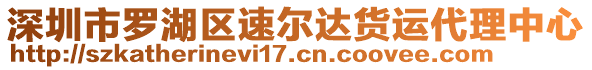 深圳市羅湖區(qū)速爾達(dá)貨運(yùn)代理中心