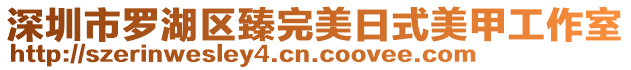 深圳市羅湖區(qū)臻完美日式美甲工作室