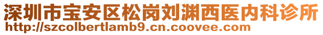 深圳市寶安區(qū)松崗劉淵西醫(yī)內(nèi)科診所