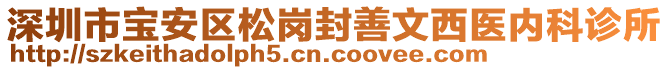 深圳市寶安區(qū)松崗封善文西醫(yī)內(nèi)科診所