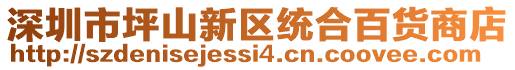 深圳市坪山新區(qū)統(tǒng)合百貨商店