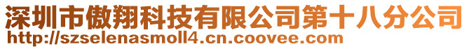 深圳市傲翔科技有限公司第十八分公司