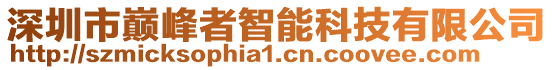 深圳市巔峰者智能科技有限公司