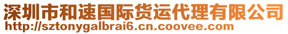 深圳市和速國際貨運代理有限公司