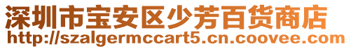 深圳市寶安區(qū)少芳百貨商店