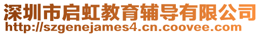 深圳市啟虹教育輔導(dǎo)有限公司