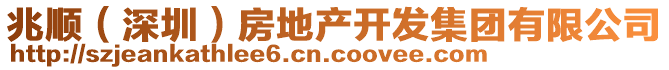 兆順（深圳）房地產(chǎn)開發(fā)集團(tuán)有限公司