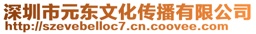 深圳市元東文化傳播有限公司