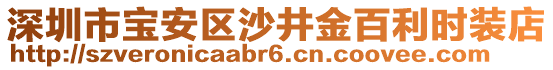 深圳市寶安區(qū)沙井金百利時(shí)裝店