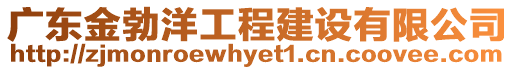 廣東金勃洋工程建設(shè)有限公司