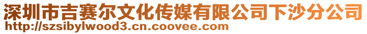 深圳市吉賽爾文化傳媒有限公司下沙分公司