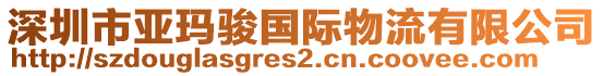 深圳市亞瑪駿國(guó)際物流有限公司