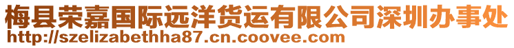 梅縣榮嘉國(guó)際遠(yuǎn)洋貨運(yùn)有限公司深圳辦事處