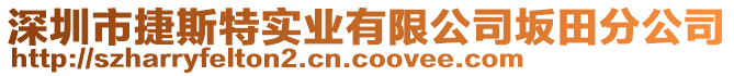 深圳市捷斯特實業(yè)有限公司坂田分公司