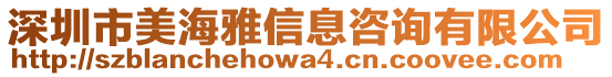 深圳市美海雅信息咨詢有限公司