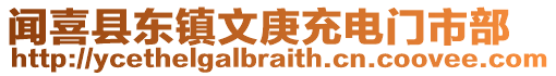 闻喜县东镇文庚充电门市部