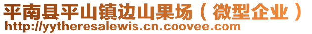 平南縣平山鎮(zhèn)邊山果場（微型企業(yè)）