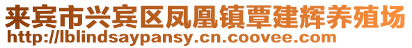 來賓市興賓區(qū)鳳凰鎮(zhèn)覃建輝養(yǎng)殖場