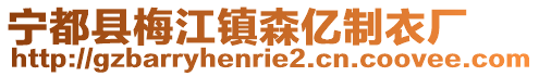 宁都县梅江镇森亿制衣厂