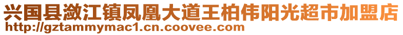 興國縣瀲江鎮(zhèn)鳳凰大道王柏偉陽光超市加盟店