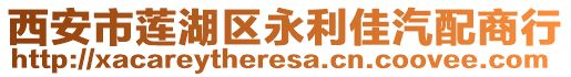 西安市蓮湖區(qū)永利佳汽配商行