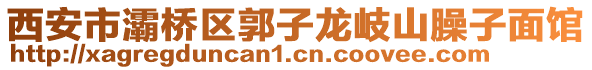 西安市灞橋區(qū)郭子龍岐山臊子面館