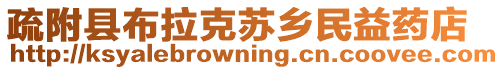 疏附縣布拉克蘇鄉(xiāng)民益藥店