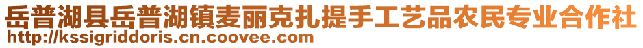 岳普湖縣岳普湖鎮(zhèn)麥麗克扎提手工藝品農(nóng)民專業(yè)合作社