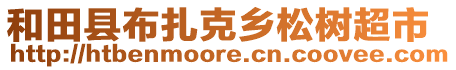 和田縣布扎克鄉(xiāng)松樹超市