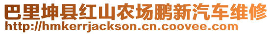 巴里坤县红山农场鹏新汽车维修