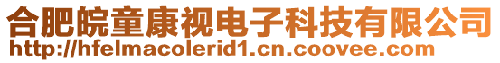 合肥皖童康視電子科技有限公司