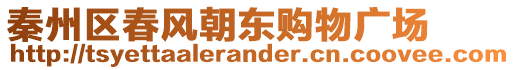 秦州區(qū)春風(fēng)朝東購(gòu)物廣場(chǎng)