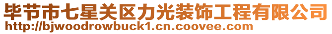 畢節(jié)市七星關(guān)區(qū)力光裝飾工程有限公司