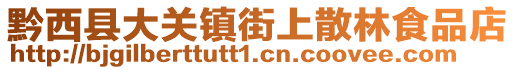 黔西縣大關(guān)鎮(zhèn)街上散林食品店