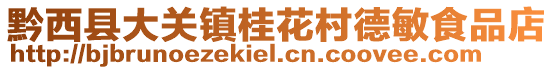 黔西縣大關(guān)鎮(zhèn)桂花村德敏食品店