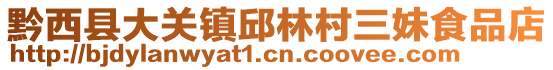 黔西县大关镇邱林村三妹食品店