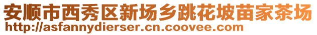 安順市西秀區(qū)新場(chǎng)鄉(xiāng)跳花坡苗家茶場(chǎng)