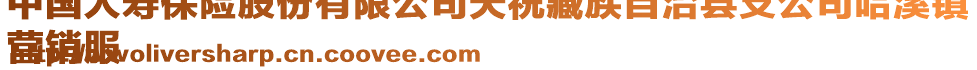 中國(guó)人壽保險(xiǎn)股份有限公司天祝藏族自治縣支公司哈溪鎮(zhèn)
營(yíng)銷服